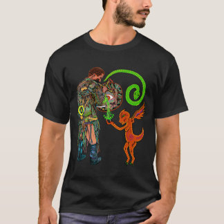 精神の王国(デラックスなメンズ)のシャーマン Tシャツ