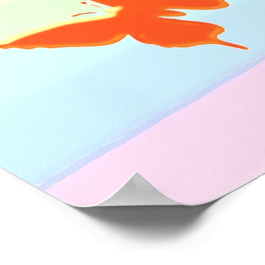 精神の美しい蝶の果実 ポスター (角)