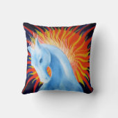 精神の馬の枕 クッション (裏面)