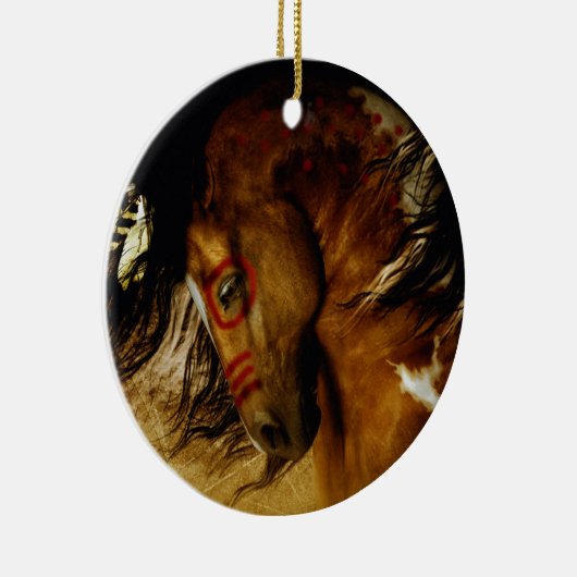精神の馬 セラミックオーナメント (右)