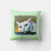 精神の2顔の枕#2 クッション (正面)