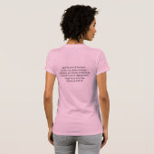精神のTシャツのさくらんぼのフルーツ Tシャツ (裏面フル)