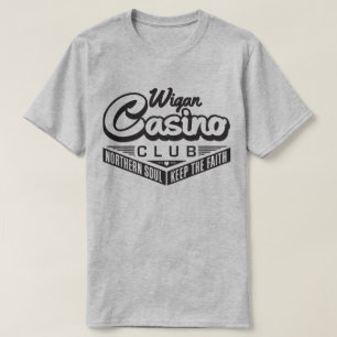 精神のWiganの北のレトロすべてのNighterの信頼のティー Tシャツ