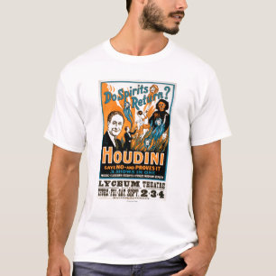 精神は戻りますか。 Houdiniは証明しますそれを断ります Tシャツ