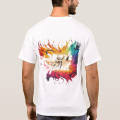 精神を刺激する Tシャツ (裏面)