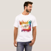 精神を刺激する Tシャツ (正面フル)
