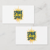 精神を奮い立たせる» 名刺 (正面/裏面)