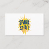 精神を奮い立たせる» 名刺 (正面)