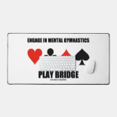 精神体操の橋を遊下る デスクマット (キーボード&マウス)