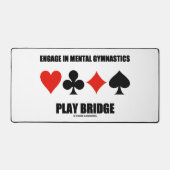 精神体操の橋を遊下る デスクマット (正面)