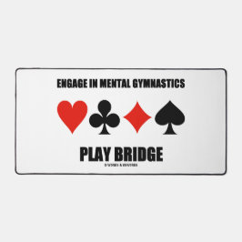 精神体操の橋を遊下る デスクマット