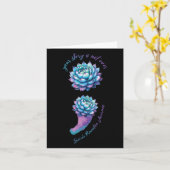 精神保健の自殺に終わるような話ではない カード (黄色い花)