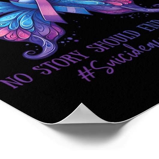 精神保健の自殺に終わるような話ではない ポスター (角)