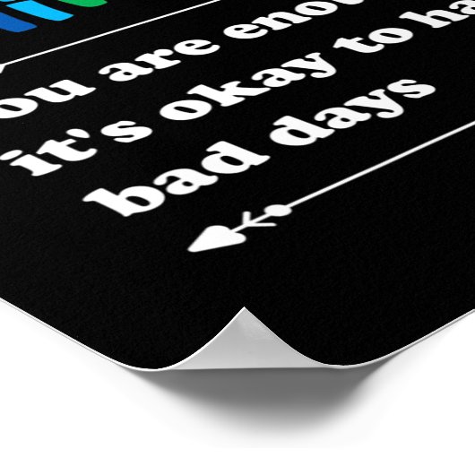 精神保健カウンセラーの注意喚起 ポスター (角)