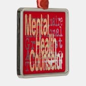 精神保健カウンセラー メタルオーナメント (右)