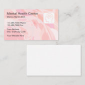 精神保健プロフェッショナル精神療法 名刺 (正面/裏面)