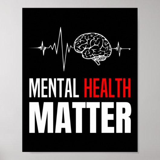 精神保健人間の脳問題認識度パルロフ ポスター (正面)