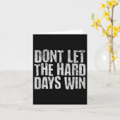 精神保健動機を懸命日に勝たせてはいけない カード (黄色い花)