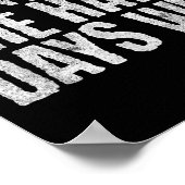 精神保健動機を懸命日に勝たせてはいけない ポスター (角)