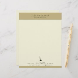 精神保健心理療法士及びカウンセラー レターヘッド