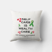 精神保健気に自富気に信者 クッション (裏面)