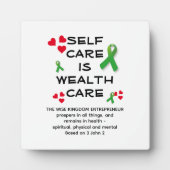 精神保健気に自富気に信者 フォトプラーク (正面)