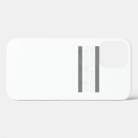精神保健相談員 Case-Mate iPhoneケース (裏面 (横))