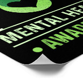 精神保健精神保健認識度 ポスター (角)