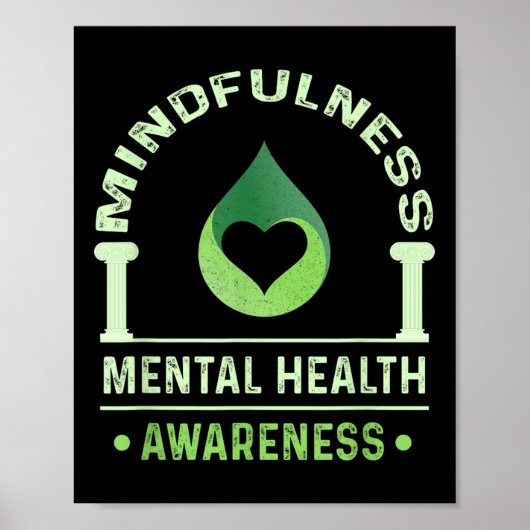 精神保健精神保健認識度 ポスター (正面)