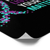 精神保健聞自殺する時間がある ポスター (角)