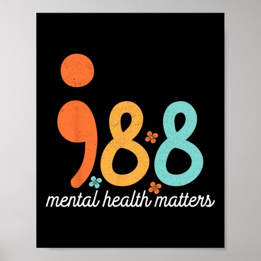 精神保健自殺防止認識度支援 ポスター (正面)