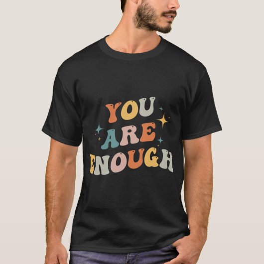 精神保健認識度病の心配が十分にある Tシャツ (正面)