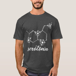 精神保健認識度自殺防止セロトニン Tシャツ