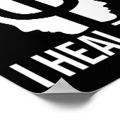 精神保健 – 心理療法士 ポスター (角)