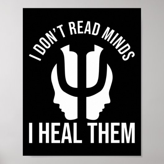 精神保健 – 心理療法士 ポスター (正面)