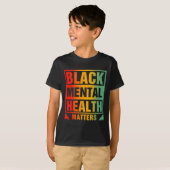 精神健康問題人間の脳カウンセラーThera Tシャツ (正面フル)