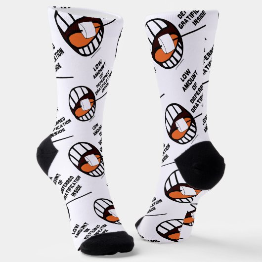 精神内の遅延満足の量の低さ ソックス (傾斜あり)