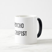 精神分析のセラピストの"変形させる"コーヒー・マグ モーフィングマグカップ (正面右)