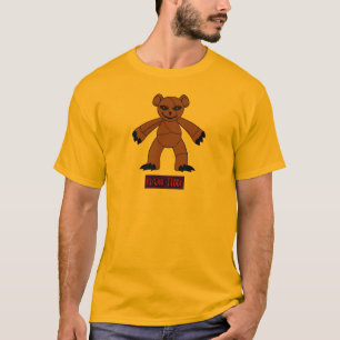 精神分析のテディのTシャツのテディー・ベア Tシャツ