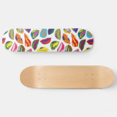 精神分析のレトロの多彩なパターン唇 スケートボード (横)