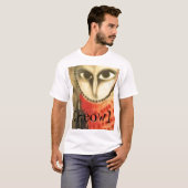 精神分析フクロウtheowl tシャツ (正面フル)