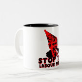 精神分析 ツートーンマグカップ (正面左)