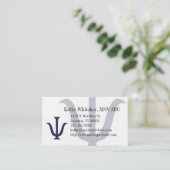 精神医学のアポイントメントカード 予約カード (スタンド正面)