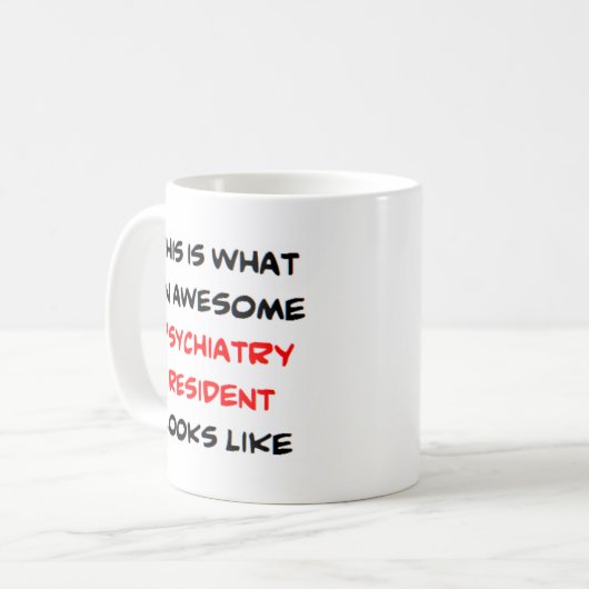 精神医学の住素晴らし所 コーヒーマグカップ (正面左)