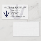 精神医学の名刺 名刺 (正面/裏面)