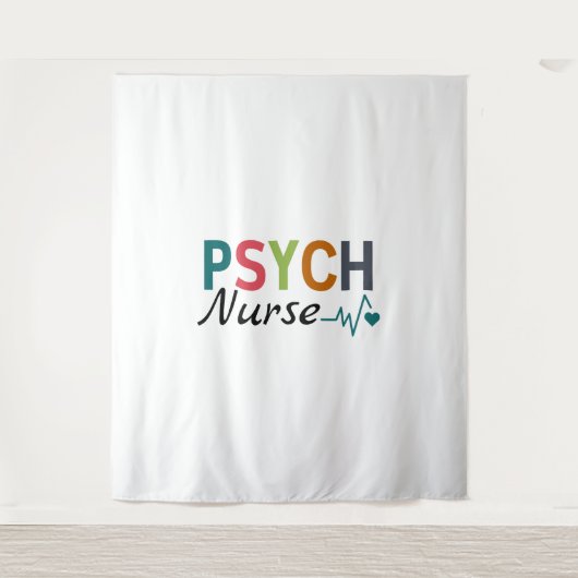 精神医学ナースサイケナース タペストリー (正面)