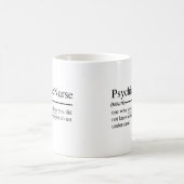 精神医学ナースナースことわざ コーヒーマグカップ (中央)