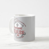 精神医学ナース公理マグ コーヒーマグカップ (正面左)