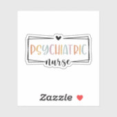 精神医学ナース、精神医学ナースのギフト シール (シート)
