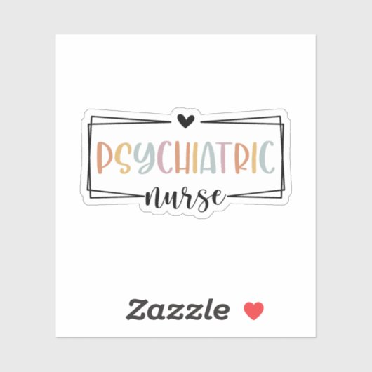 精神医学ナース、精神医学ナースのギフト シール (シート)